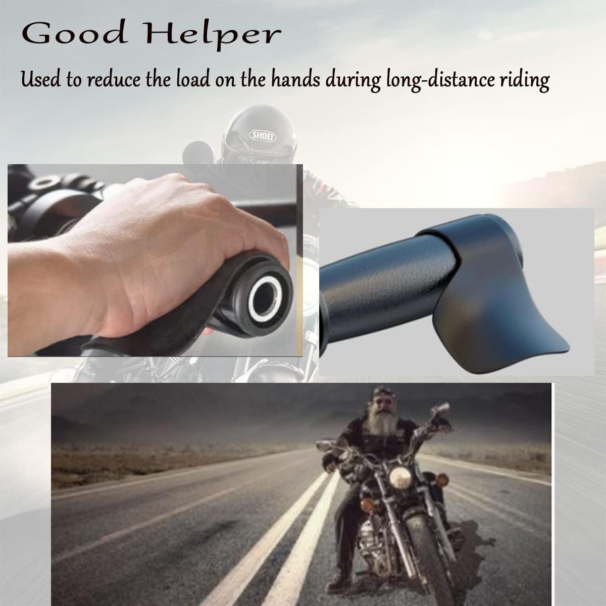 Control de crucero universal para motocicleta, 1.0 in0,98 pulgadas, soporte para acelerador de motocicleta, asistente de crucero, agarre de reposo