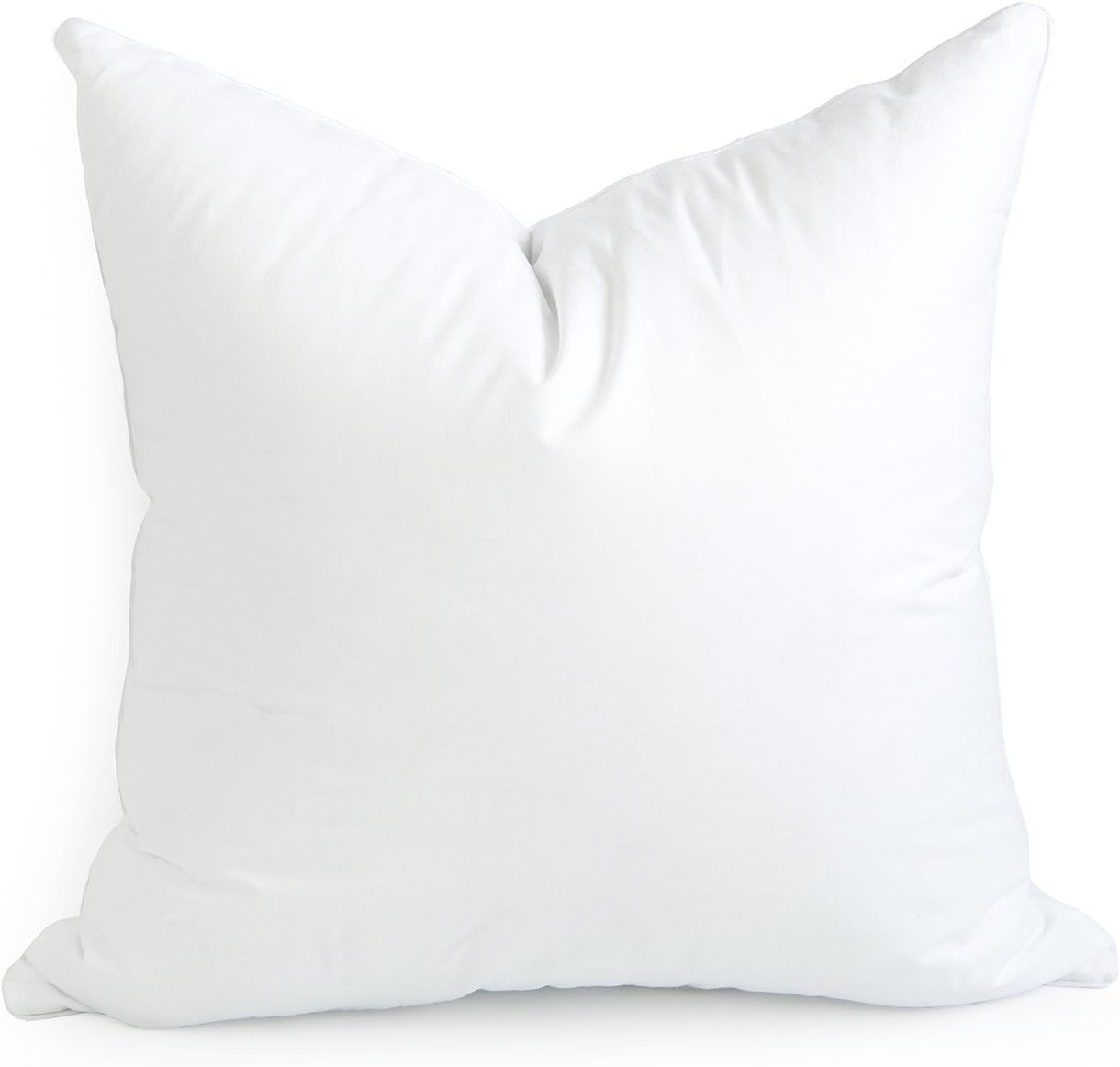 Funda de almohada alternativa de plumón sintético resistente al agua, forma cuadrada, 20 x 20 pulgadas
