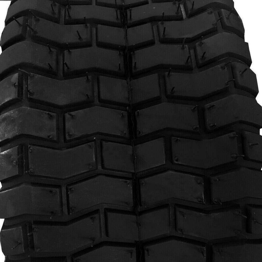 AutoForever 13×5.00-6 – Neumáticos de jardín para cortacésped de 4 capas 13x5x6 tractor carrito de golf neumáticos de césped sin cámara juego de 2