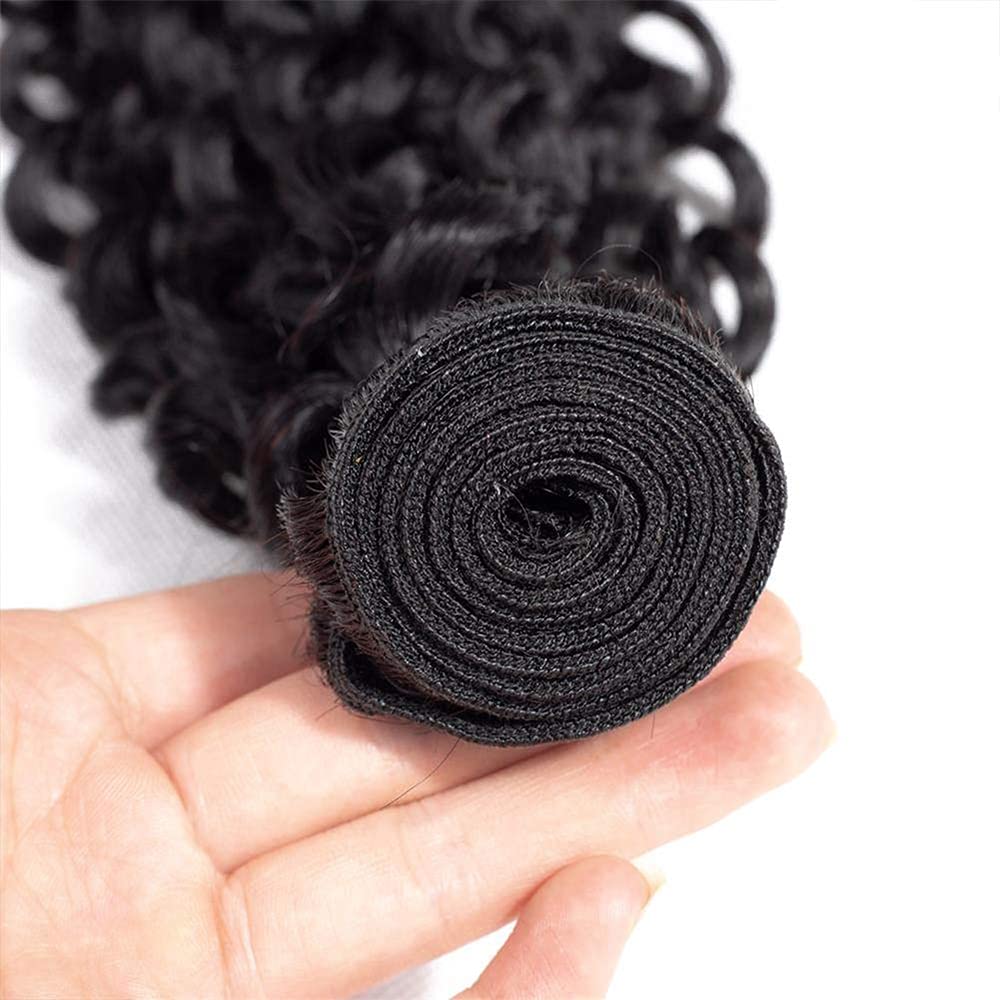 Extensiones de cabello humano rizado rizado de 24, 26, 28 pulgadas, extensiones de cabello humano brasileño rizado, cabello virgen sin procesar, 3