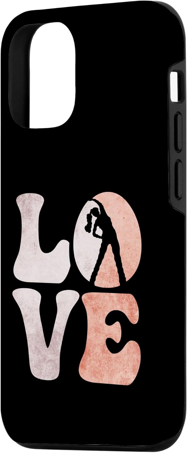 iPhone 13 Aerobics Fitness Exercise LOVE Case