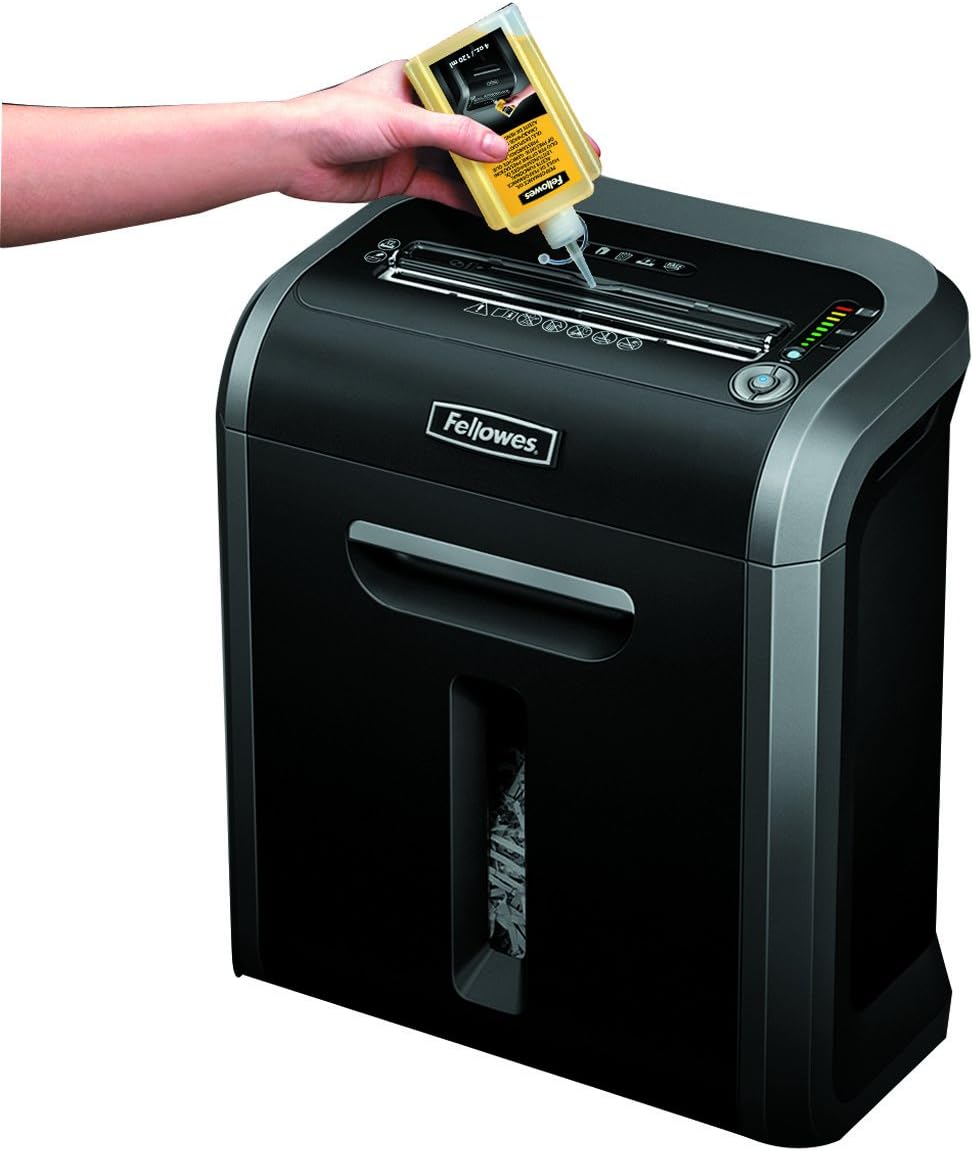 Fellowes Powershred Performance – Aceite triturador de 16 onzas, botella de boquilla extendida (3525010) (paquete de 2)