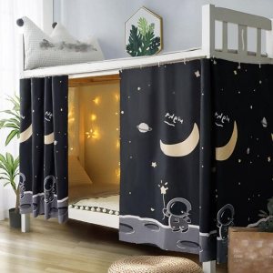 Anyash Cortinas de litera para litera inferior, tienda de campaña, linda cama tipo blackout para privacidad debajo de la cama, toldos para Anyash Cortinas de litera para litera inferior, tienda de campaña, linda cama tipo blackout para privacidad debajo de la cama, toldos para