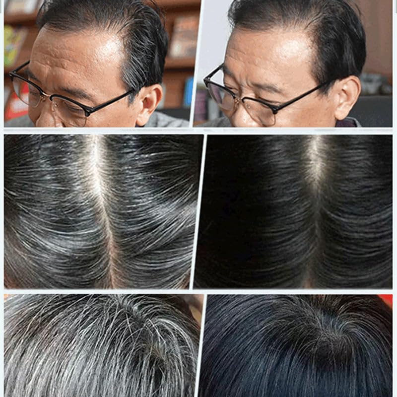 Extracto de plantas con esencia de tinte para el cabello, crema de teñido de frutas negras sin amoníaco con peine, crema de tinte orgánico para el