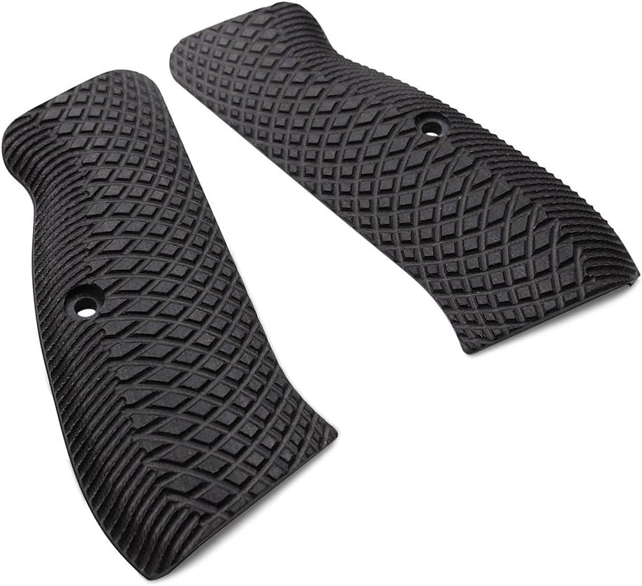 Cool Hand G10 Grips para CZ 75 tamaño completo, SP-01 Series, Shadow 2, 75B BD, SP-01, Tristar P120, tornillos incluidos, textura agresiva de