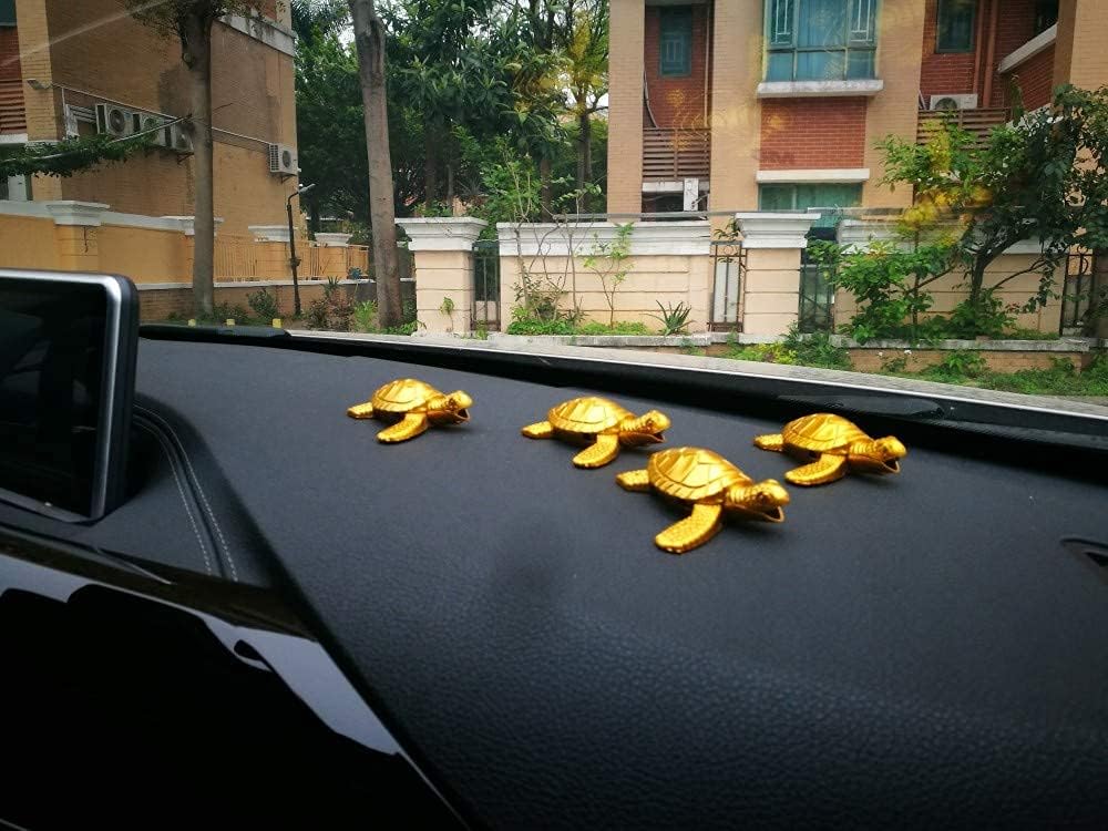 (Sin butano) Creativo Divertido Encendedor Butano Encendedor Metal Tortuga Dorada