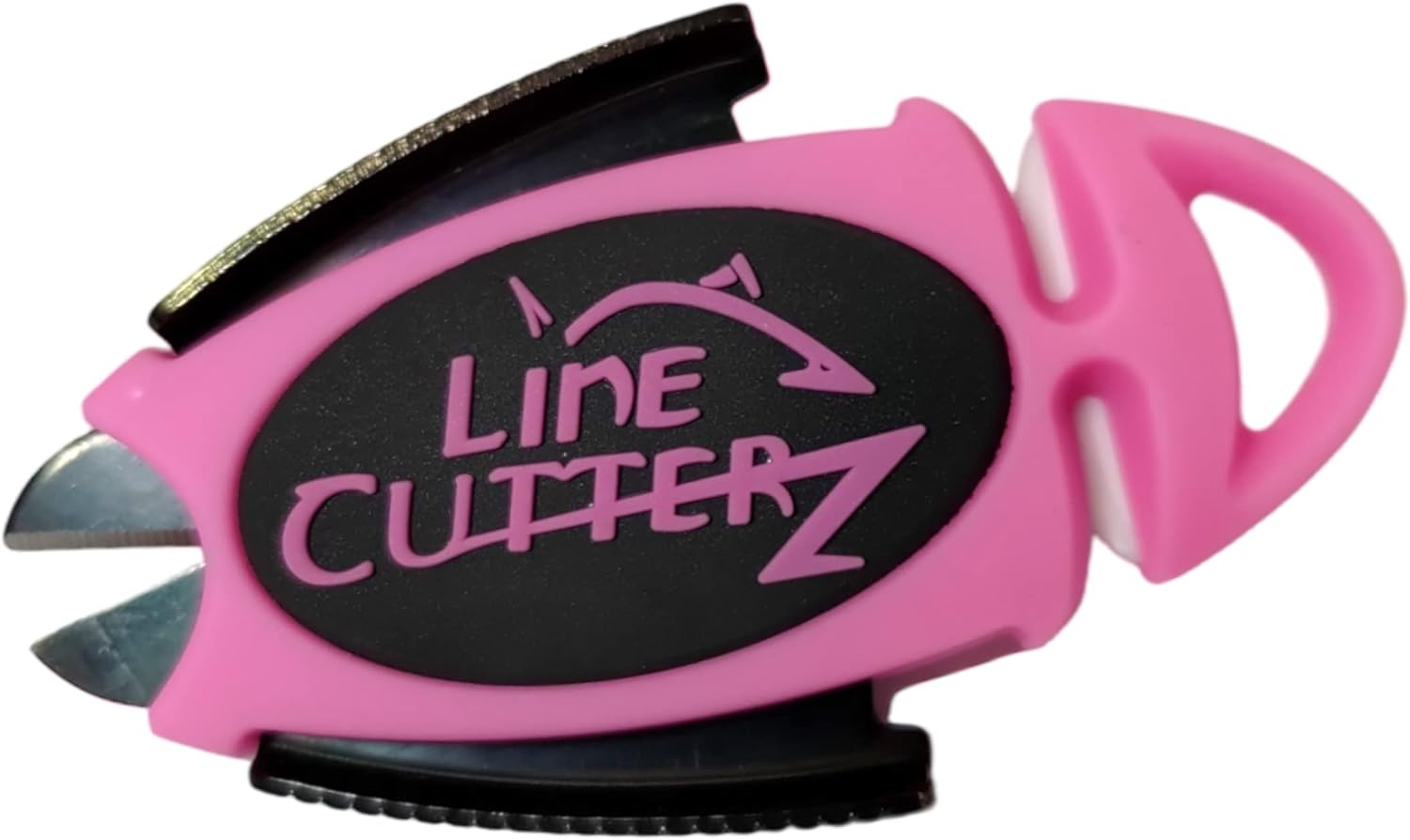 LINE CUTTERZ Cortador de cerámica híbrido dual patentado + cortador de línea de pesca de acero inoxidable micro tijeras – rosa