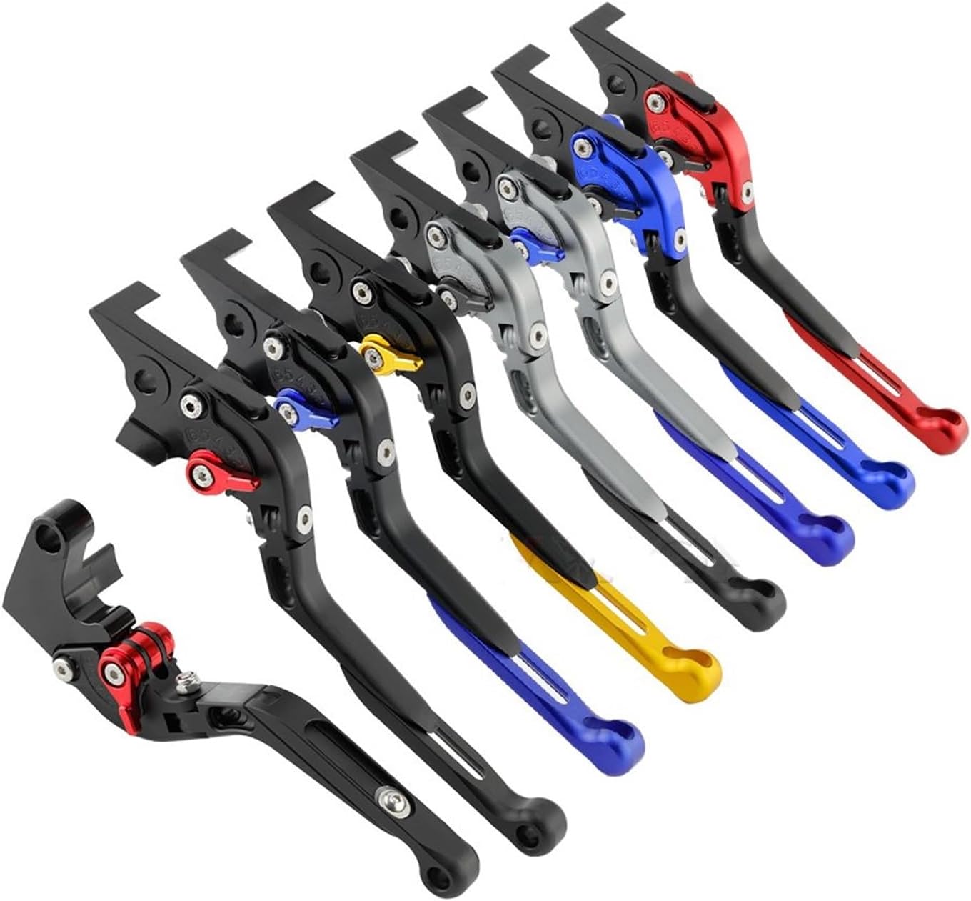 Juego de palancas de embrague de freno, manillar extensible plegable ajustable para motocicleta Yamaha FZ6 XJ6 MT FZ 07 09 2006-2022 Piezas