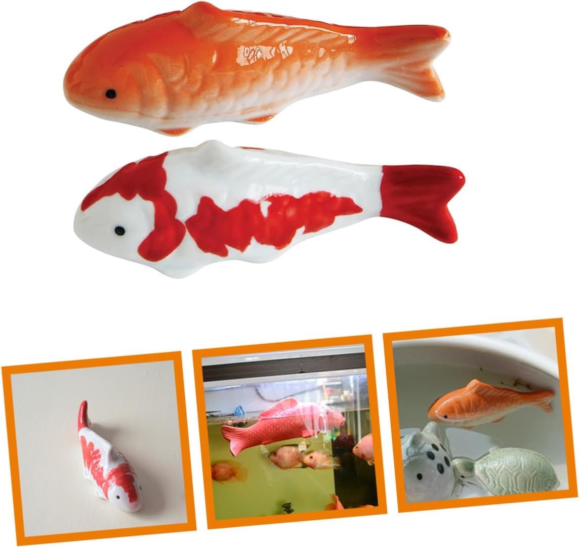 2 piezas de decoración para el hogar, decoración de pecera, decoración de acuario, decoración de simulación, peces de acuario flotantes, peces
