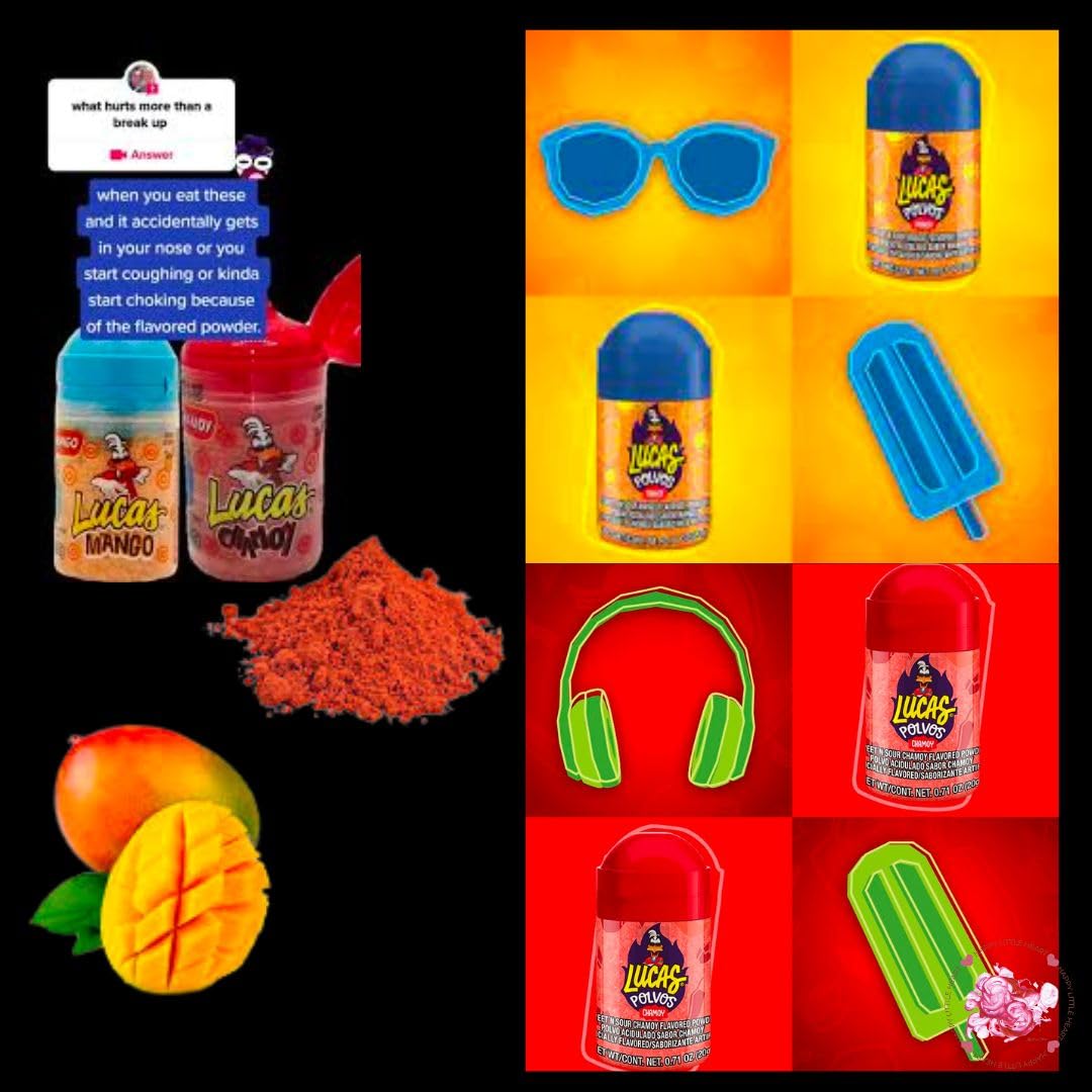 Ultimate TikTok Trend 11 Piece Chamoy Pickle Kit – Includes Alamo Big Tex Chamoy Pickle, Lucas Salsaghetti (Sandia)Watermelon & Mango, Baby Polvos