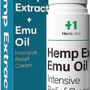 +1HEROLABS Crema corporal reparadora de extracto de cáñamo, crema tópica de extracto de cáñamo, máxima fuerza para aliviar los músculos, las +1HEROLABS Crema corporal reparadora de extracto de cáñamo, crema tópica de extracto de cáñamo, máxima fuerza para aliviar los músculos, las