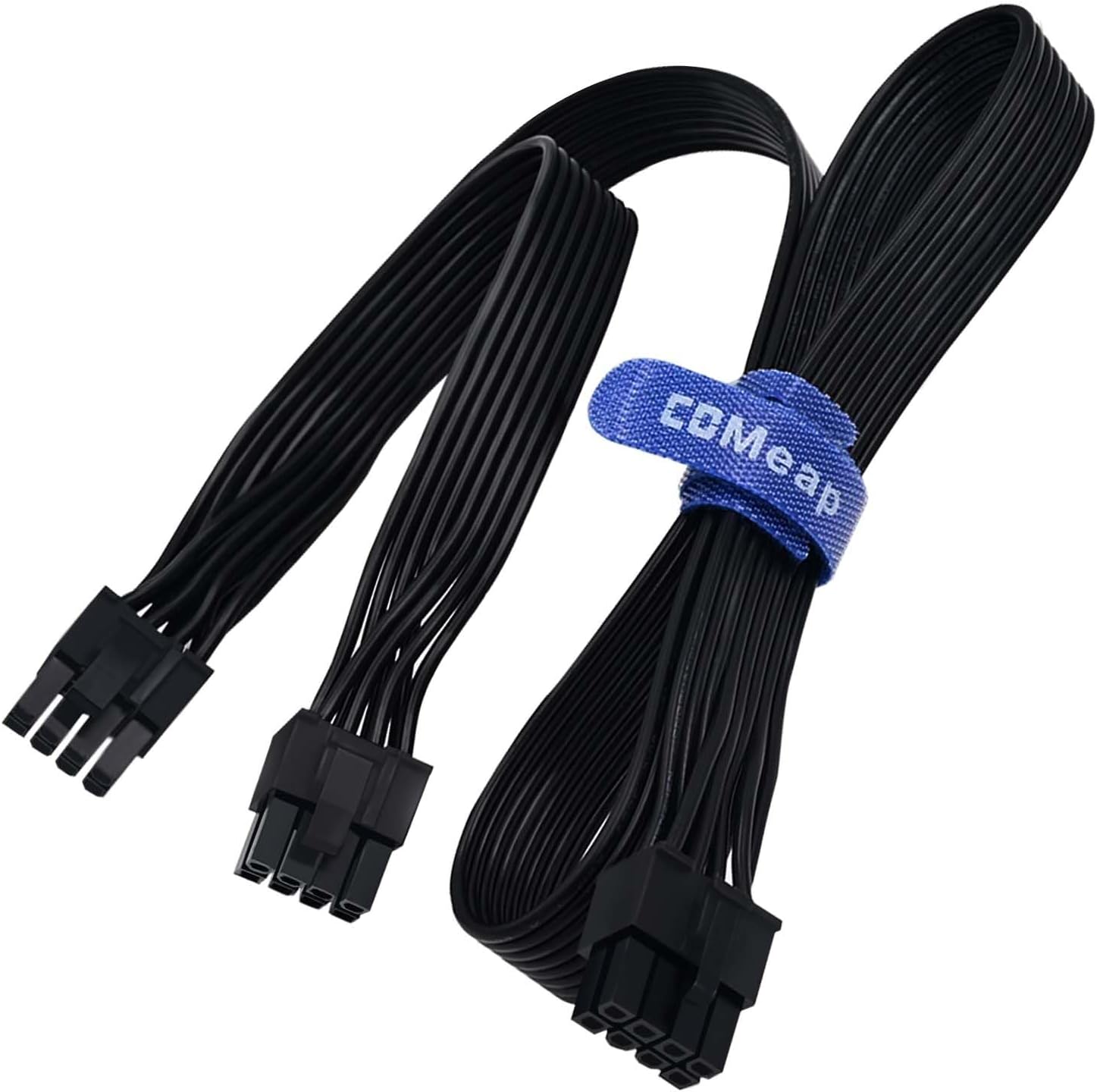 COMeap Cable PCIe para Corsair, ATX CPU 8 pines macho a doble PCIe 8 pines (6+2) macho cable de alimentación para Corsair Thermaltake ARESGAME