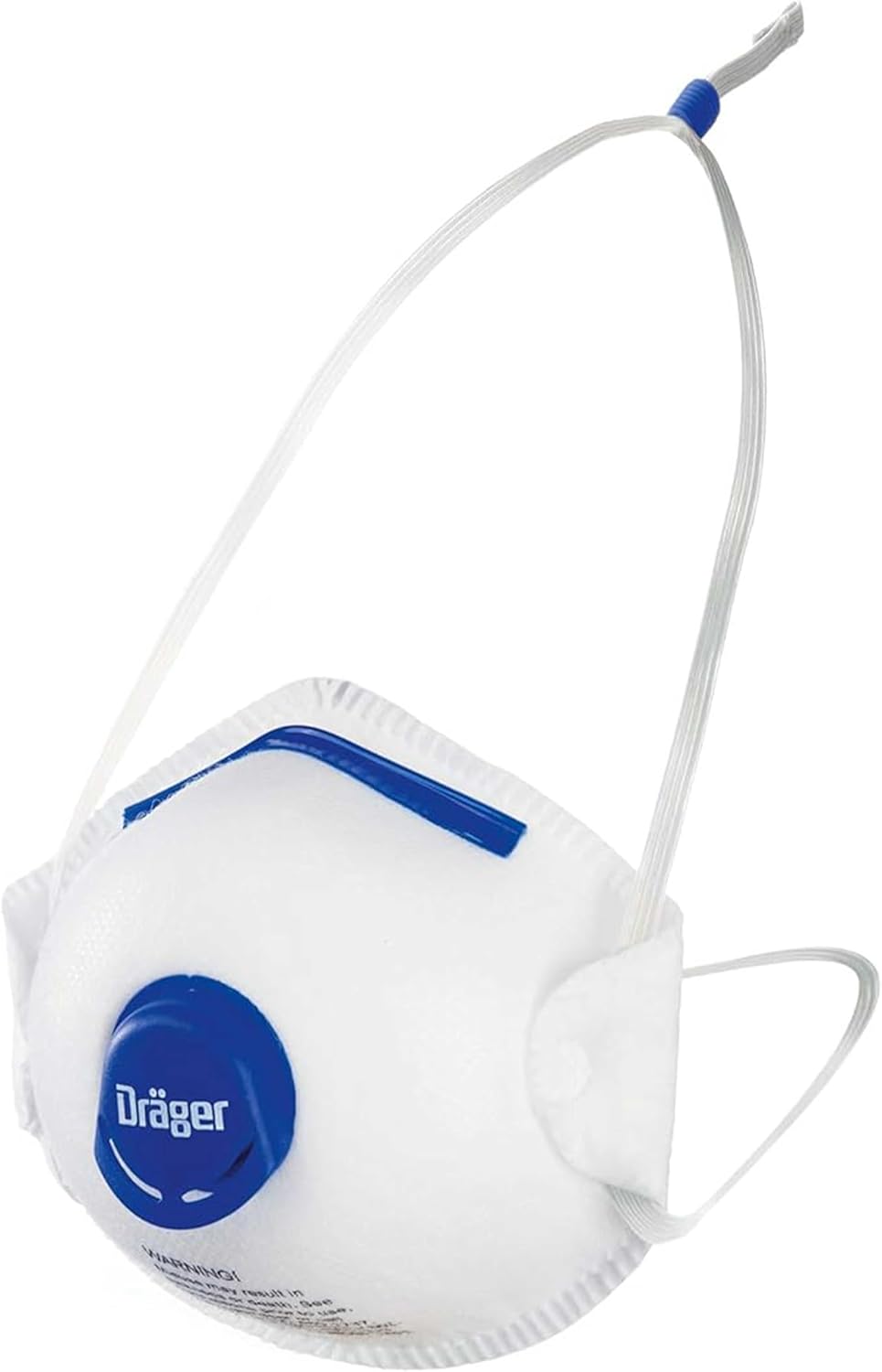 Dräger X-plore 1350 – Respirador de partículas con válvula de exhalación, paquete de 10, tamaño ML, máscara antipolvo con certificación NIOSH
