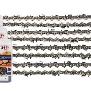 Jeremywell Hoja de cadena de motosierra S45 de 12 pulgadas, 45 eslabones de transmisión de 38 pulgadas, paso LP de 0.050 pulgadas, calibre de 0.050 Jeremywell Hoja de cadena de motosierra S45 de 12 pulgadas, 45 eslabones de transmisión de 38 pulgadas, paso LP de 0.050 pulgadas, calibre de 0.050
