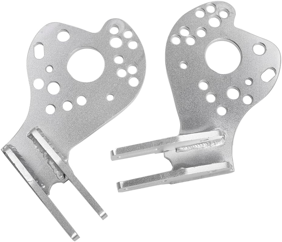 BARTOO Kit de barra de amarre de aluminio para brazo de control inferior inferior compatible con Honda Civic RSX DC5 EP3 EM2 ES1, plateado