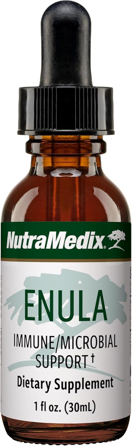 NutraMedix Enula – Gotas líquidas para antioxidante y apoyo inmunológico, raíz de helenio y extracto de raíz de jalap para promover una defensa