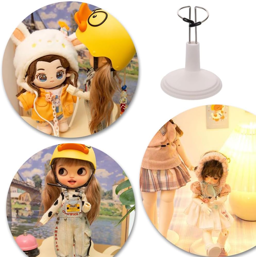 BAIWANLCH 6 soportes de muñeca resistentes para muñeca, soporte ajustable para figura de acción para bricolaje, soporte de modelo