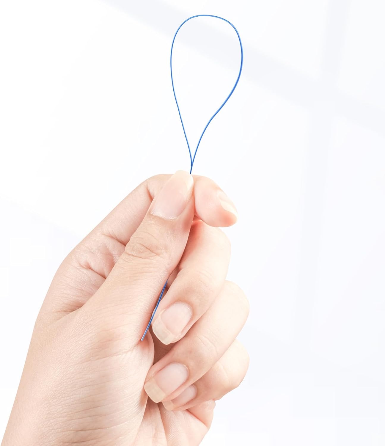 Bopika Enhebradores de hilo dental para frenos, puentes e implantes 100 unidades
