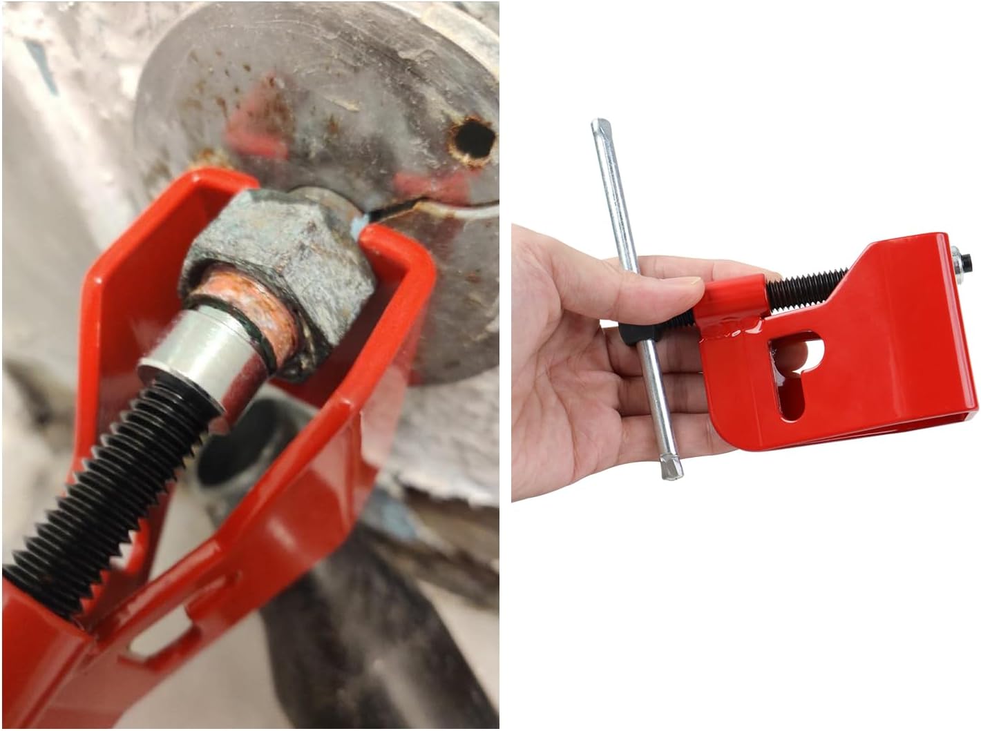 Herramienta extractor de manga de compresión para extractor de virola para manga de compresión de agua de cobre de 12 pulgada, tubo de cobre de 12