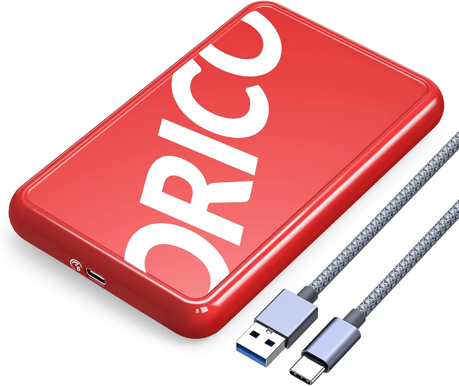 ORICO Moderno gabinete de disco duro USB C USB 3.1 Gen 1 a SATA III 6Gbps UASP Caja de disco duro externo para todos los discos duros SATA SSD HDD