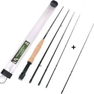 M MAXIMUMCATCH Maxcatch Extreme – Caña de pescar con mosca de grafito extremo, 4 piezas, 9 pies con carbono IM6 en blanco, guías cromadas duro, M MAXIMUMCATCH Maxcatch Extreme – Caña de pescar con mosca de grafito extremo, 4 piezas, 9 pies con carbono IM6 en blanco, guías cromadas duro,