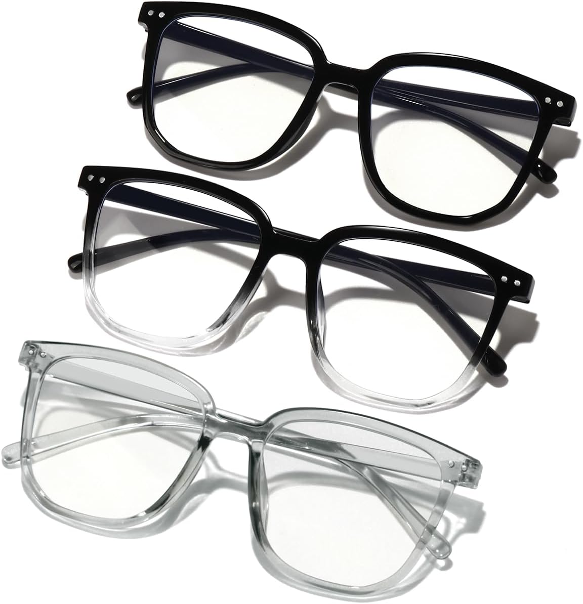 Lentes de bloqueo de luz azul para mujeres y hombres, lentes cuadrados de moda para computadoraTVteléfonosgafas de juegos
