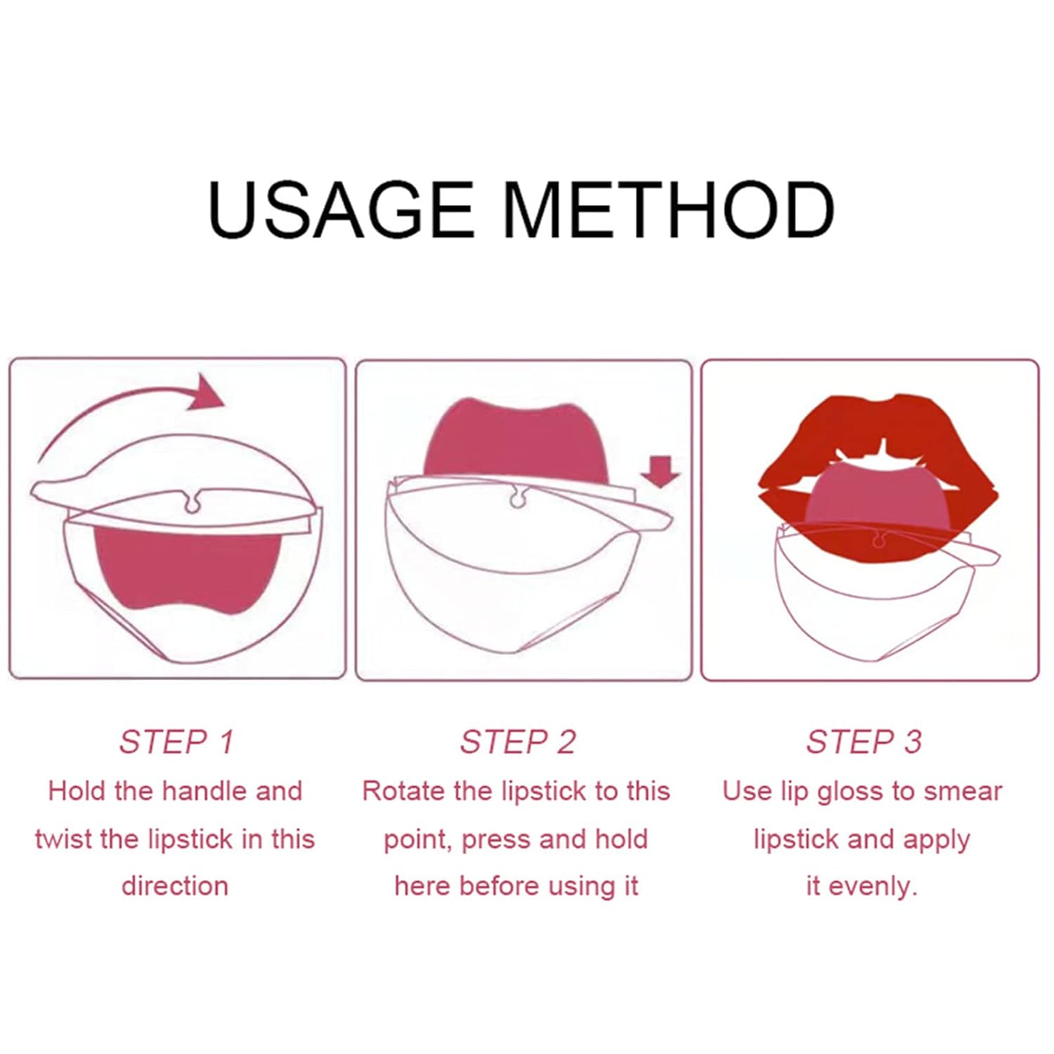 fupah Labiales que cambian de color, lápiz labial perezoso impermeable que cambia de color, Labiales Magicos 24 Horas de larga duración, lápiz