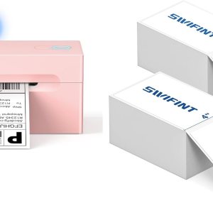 SWIFINT Impresora térmica de etiquetas de envío con etiquetas de envío térmico directo de 4 x 6 pulgadas, 1000 piezas, compatible con Android, SWIFINT Impresora térmica de etiquetas de envío con etiquetas de envío térmico directo de 4 x 6 pulgadas, 1000 piezas, compatible con Android,