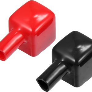 VekAuto 1 par de cubiertas de aislamiento de terminales de batería, 0.276 in, 0.28 pulgadas, batería de automóvil, tapa de poste negativo positivo, VekAuto 1 par de cubiertas de aislamiento de terminales de batería, 0.276 in, 0.28 pulgadas, batería de automóvil, tapa de poste negativo positivo,