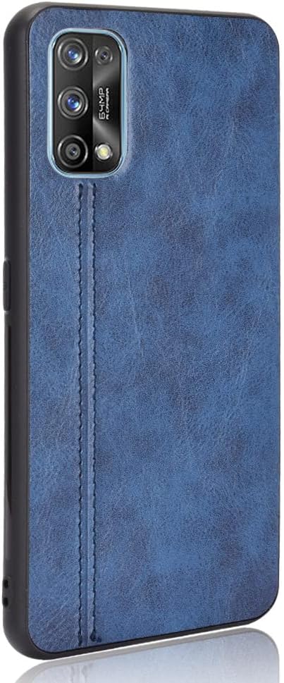 Funda de teléfono para Realme 7 Pro, funda para Realme 7 Pro de piel sintética tipo vaca, antideslizante, a prueba de golpes, para Realme 7 Pro