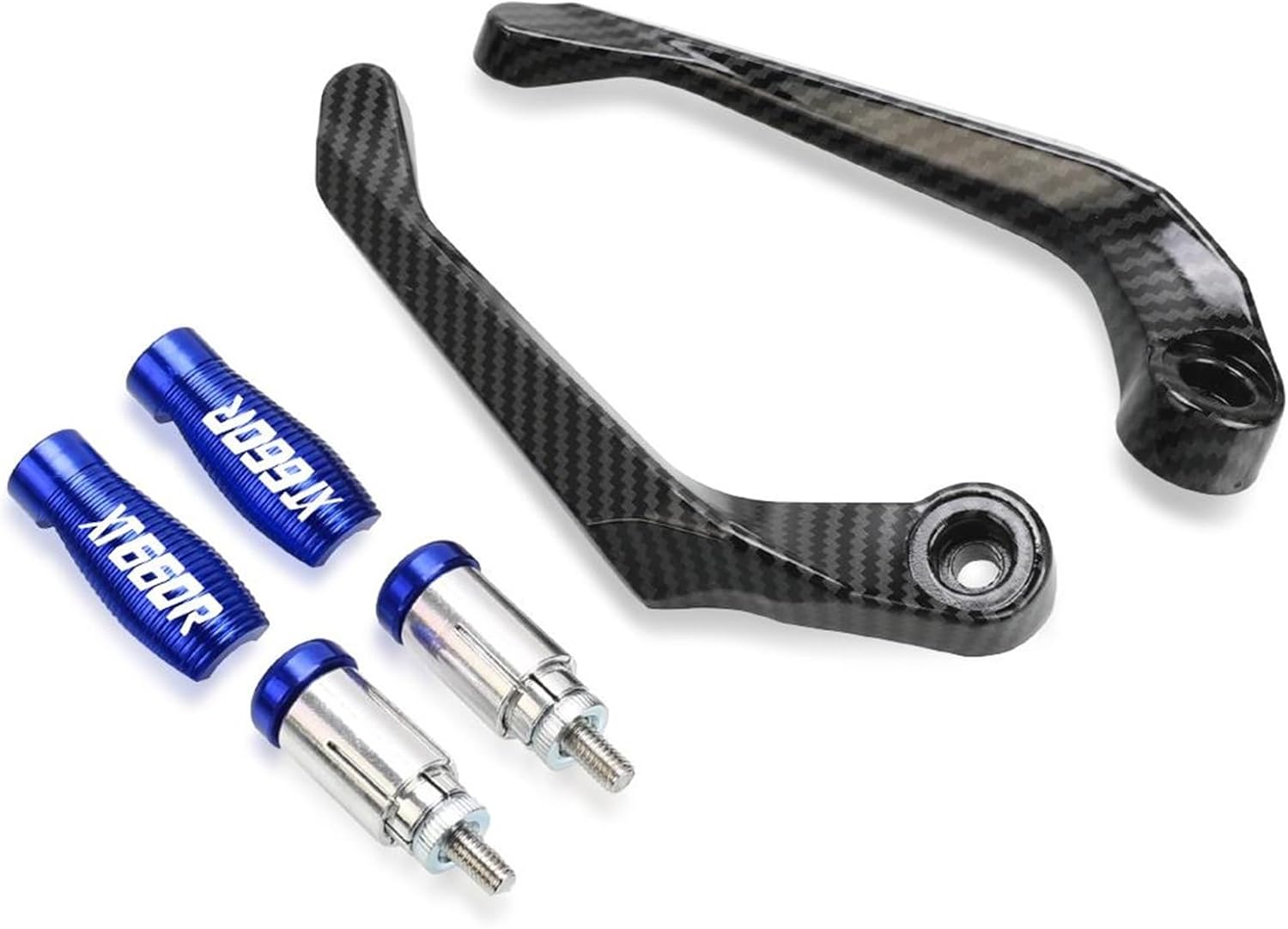 Accesorios de motocicleta Embrague Puños Guardia Manillar Palancas de Embrague Protector para Yamaha XT660R XT660 XT660X XT660Z 2004-2017 (Color