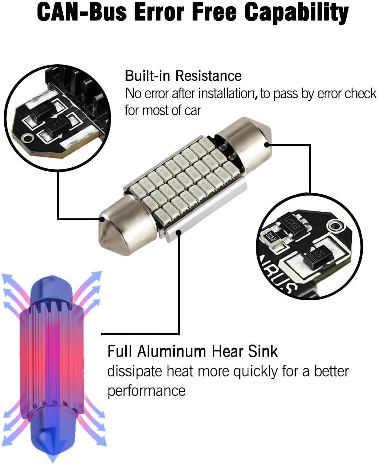 AUTOGINE – Bombillas LED Festoon