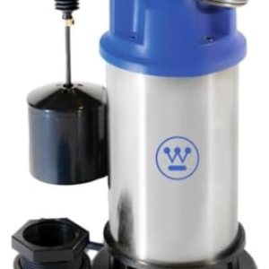 Westinghouse – Bomba sumergible automática de 12 HP con interruptor de flotador vertical integrado, bombas de 5200 galones por hora – Bomba de Westinghouse – Bomba sumergible automática de 12 HP con interruptor de flotador vertical integrado, bombas de 5200 galones por hora – Bomba de