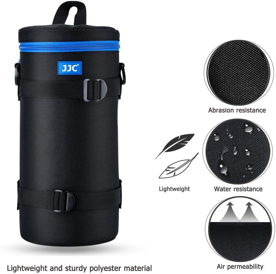 JJC Funda de lente de lujo para Tamron SP 5.906-23.622 in f5-6.3 Di VC USD G2, Sigma 5.906-19.685 in f5-6.3 DG OS HSM, Canon RF 31.496 in f11 IS