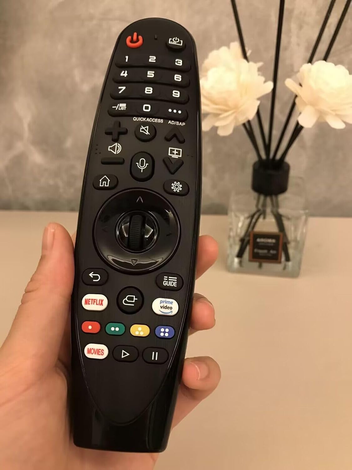 AKB75855501 MR20GA – Mando a distancia de repuesto para LG Smart TV OLED TCX, ZX, WX, GX, BX, NANO90 NANO99 NANO91 NANO85 49NANO85UNA 65UN8500AUJ
