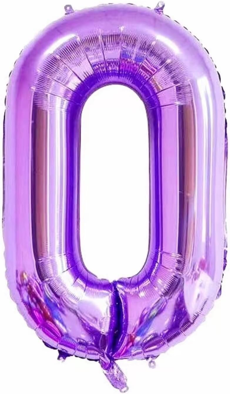 Globos morados del número 60 de 40 pulgadas con corona, globos de cumpleaños 60 para hombres y mujeres, decoraciones de cumpleaños de 60 pulgadas,