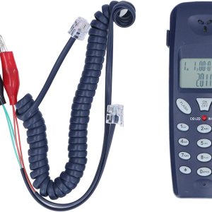 Teléfono con cable, FSK, DTMF Identificador de llamadas Teléfono fijo con cable, con función de pausa de redireccionamiento, visualización de fecha Teléfono con cable, FSK, DTMF Identificador de llamadas Teléfono fijo con cable, con función de pausa de redireccionamiento, visualización de fecha