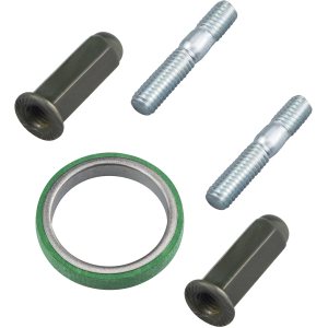 Perno de escape Gy6 con junta, piezas de repuesto para scooters de 50 cc, 125 cc, 150 cc, ATV, ciclomotor, Quad 4 ruedas Dune Buggy. (1 juego) Perno de escape Gy6 con junta, piezas de repuesto para scooters de 50 cc, 125 cc, 150 cc, ATV, ciclomotor, Quad 4 ruedas Dune Buggy. (1 juego)