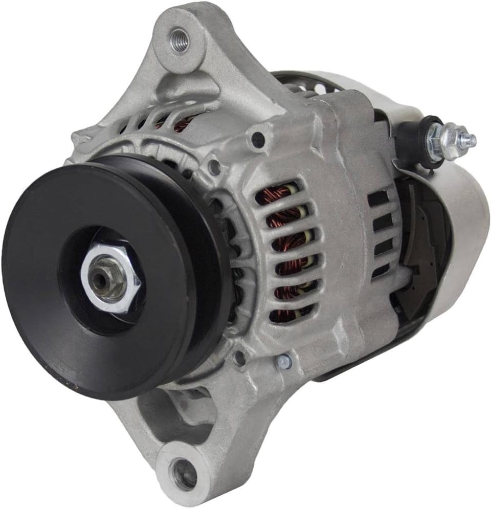 Alternador de 50 amperios compatible con Toyota Lift TRK 6FGL-15 6FGL-18 6FGL-20 6FGL-23 6FGL-25 4Y Motor 6FGL-15 6FGL-18 6FGL-20 6FGL-23 6FGL-25 5K