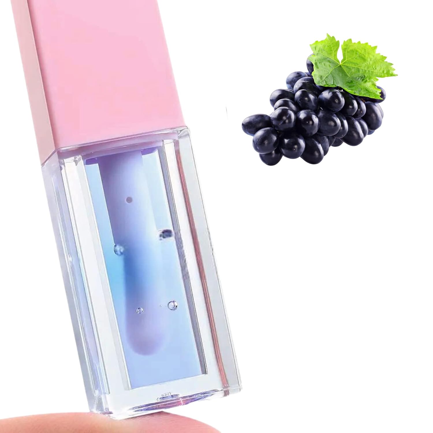 Glow Spark – Aceite hidratante de tinte labial con aceites esenciales y vitaminas para un brillo caliente y natural, relleno de labios y maquillaje