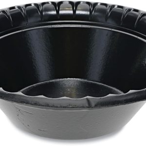 Pactiv Evergreen Placesetter Deluxe Vajilla de espuma laminada, cuenco, 12 onzas, 6.0 in (de) diámetro, negro, 1,000caja Pactiv Evergreen Placesetter Deluxe Vajilla de espuma laminada, cuenco, 12 onzas, 6.0 in (de) diámetro, negro, 1,000caja