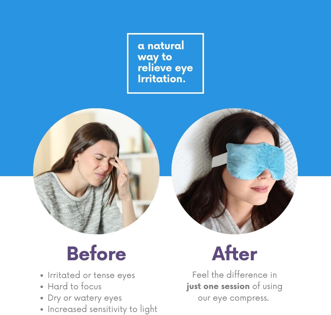 Solayman’s Compresión de ojos de calor húmedo  Compresión de ojos secos activada por microondas  Compresión de calor húmedo para ojos irritados –
