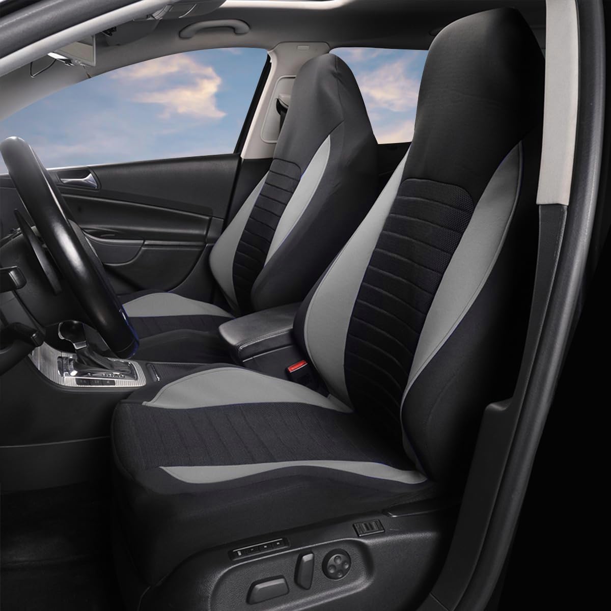 AUTOYOUTH Fundas de asiento de automóvil  La funda de asiento de cubo logra la combinación perfecta de estilo y protección con fundas de asiento de