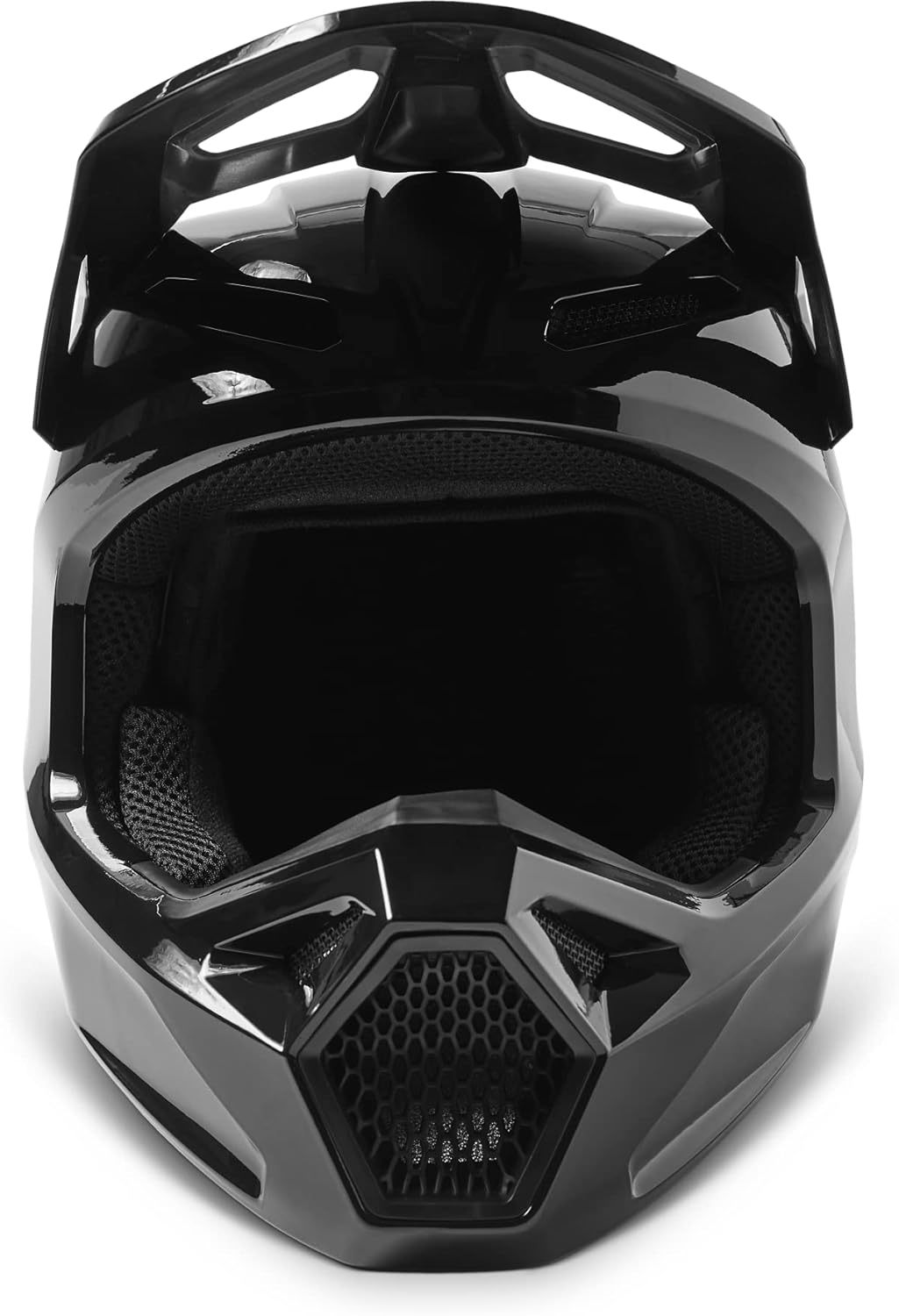 Fox Racing V1 Casco de motocross, negro, XXL