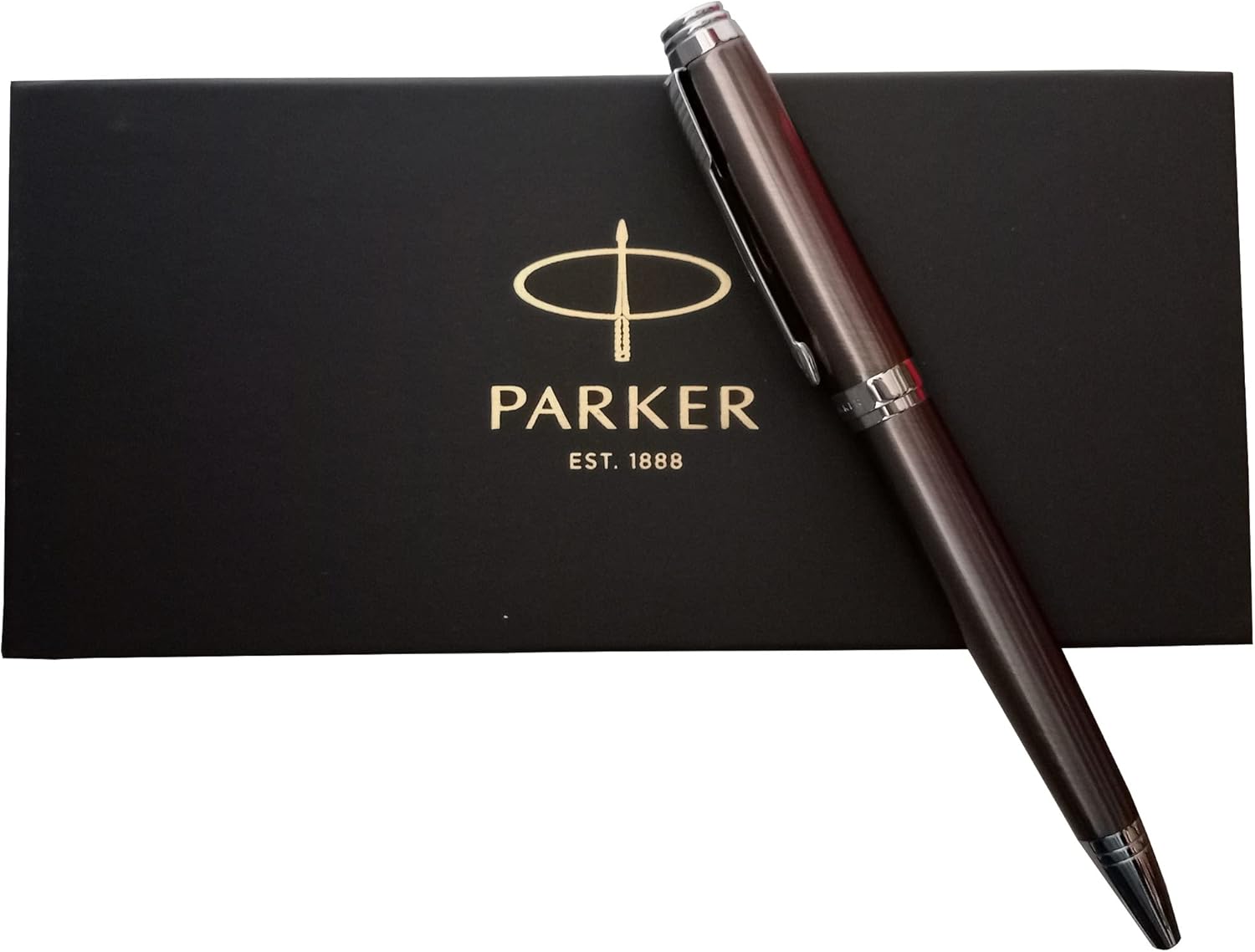 Parker Ambient Gun Metal Chrome Trim Bolígrafo