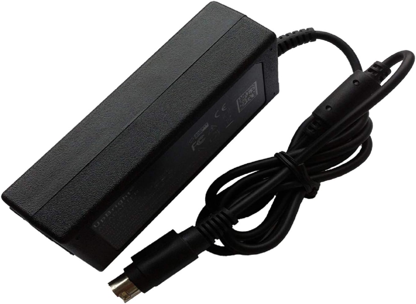 UpBright Adaptador de 4 pines DIN 19V ACDC compatible con Touch Dynamic Saturn todo en uno 8 “Saturn AIO 8.4” PN 3LEP88400020 POS PC Lector de