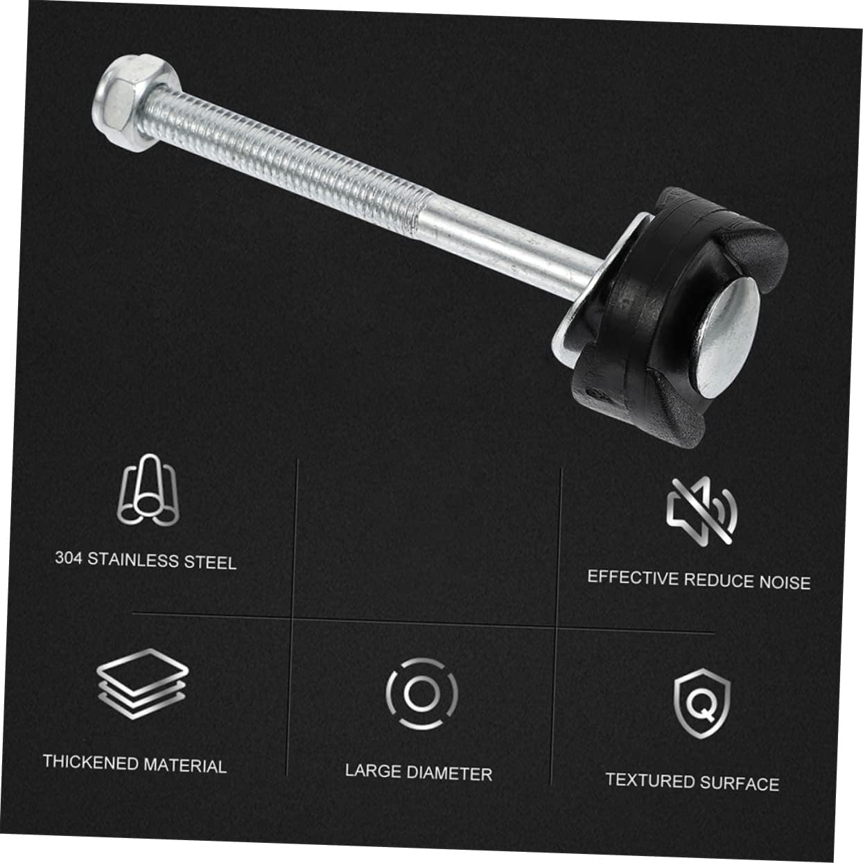 VANZACK 20 piezas de tornillos para trampolín herramientas para niños, tornillos autorroscantes, tornillos fijadores de trampolín, herramienta de