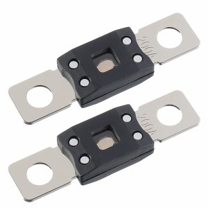 Fusible AMG de alta corriente 200A MEGA Fusible de 200 amperios para automóviles, camiones, vehículos de construcción, autobuses, caravanas (2 Fusible AMG de alta corriente 200A MEGA Fusible de 200 amperios para automóviles, camiones, vehículos de construcción, autobuses, caravanas (2