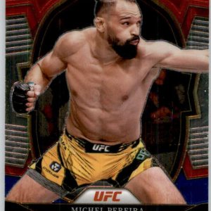 2023 Panini Select Red and Blue #11 Michel Pereira Welterweight Concourse Official MMAUFC Trading Card in Raw (NM or better) Condition 2023 Panini Select Red and Blue #11 Michel Pereira Welterweight Concourse Official MMAUFC Trading Card in Raw (NM or better) Condition