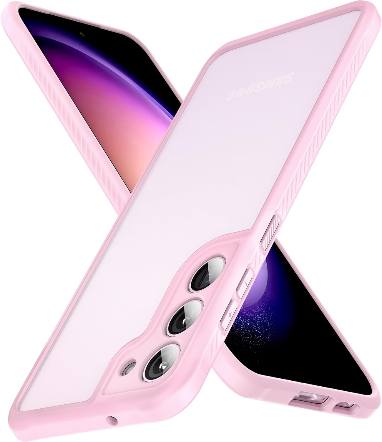 TOCOL Funda 3 en 1 para Samsung Galaxy S23 Plus, con 2 protectores de pantalla protección completa mejorada de la cámara prueba de caídas de grado